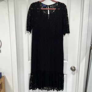 Pendleton Black lace dress size 12